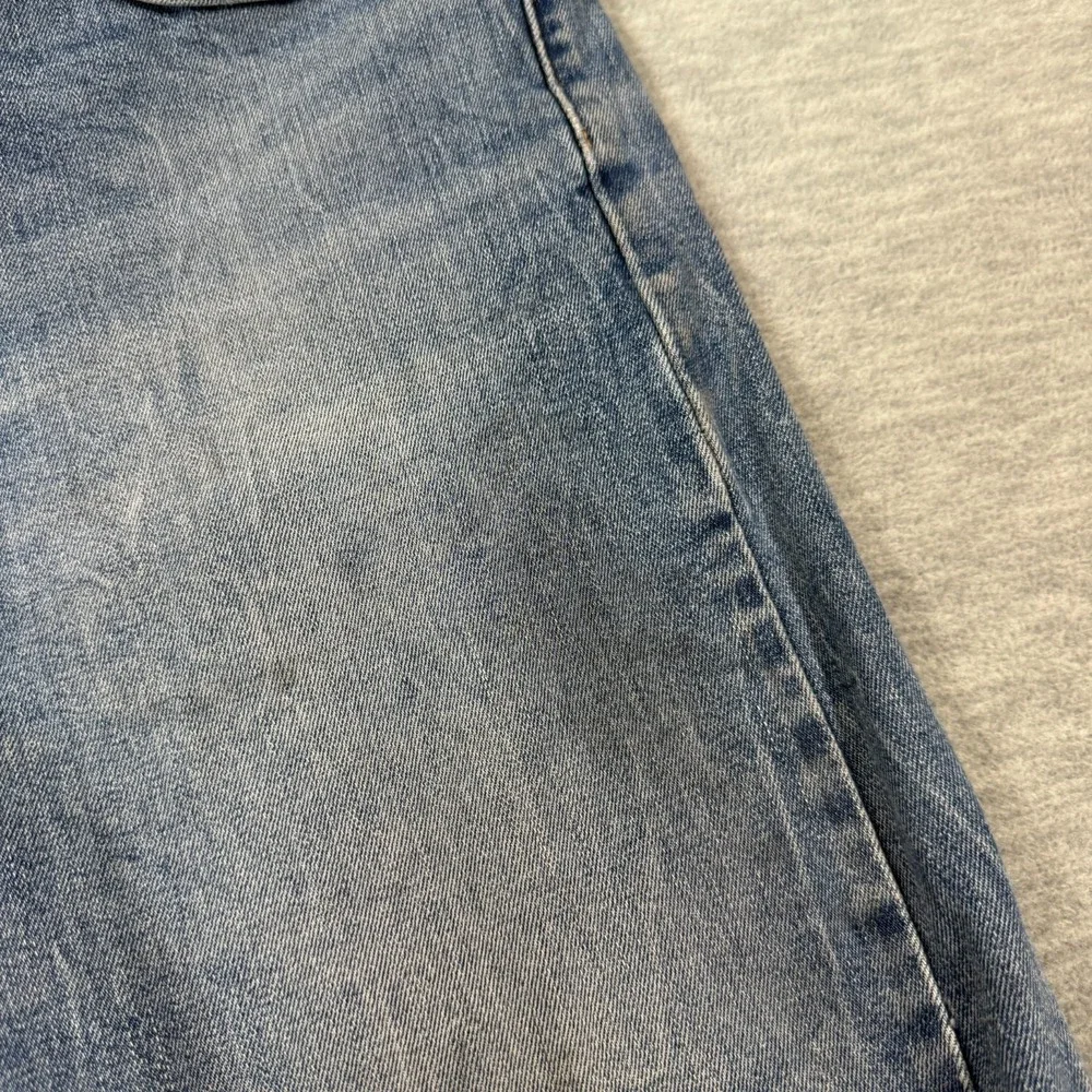 Levi's‎ 502 Pants Men 32x32 Blue Straight Fit Taper Stretch Cotton Chino Jeans